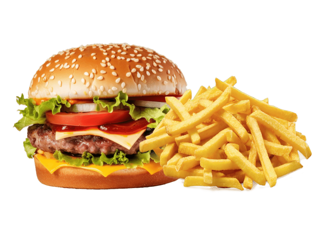 burger chips burger chips